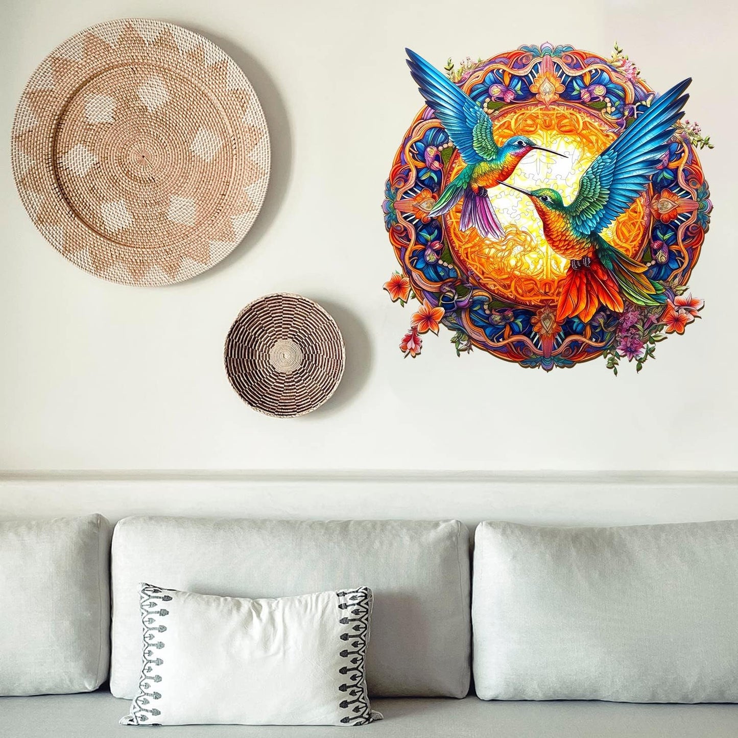 Hummingbird Wooden Puzzles for Adults