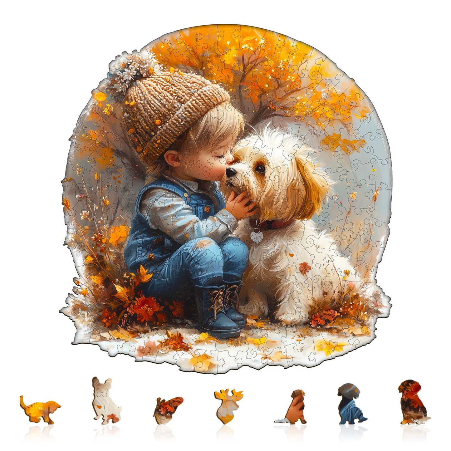 Child and Dog