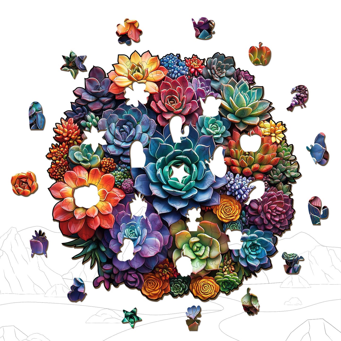 Mandala Succulent