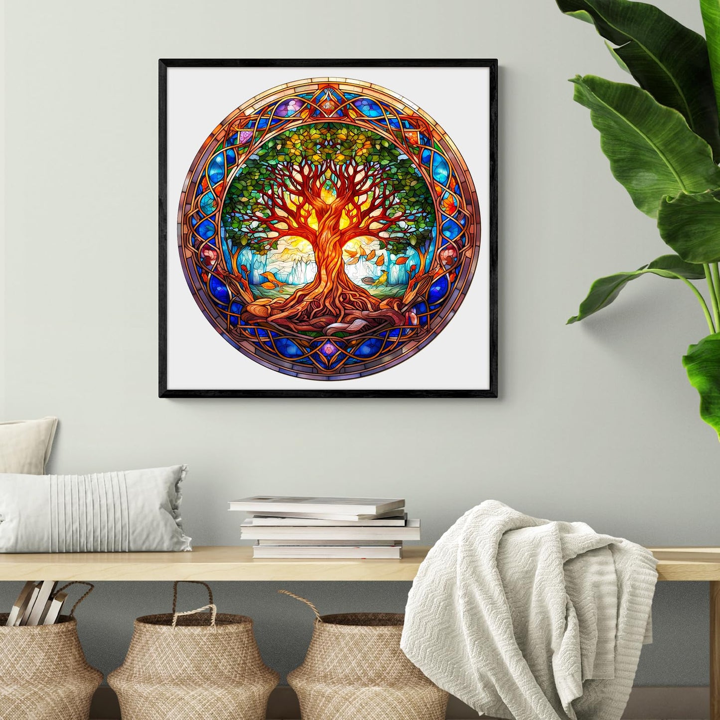Stained Glass Tree of Life