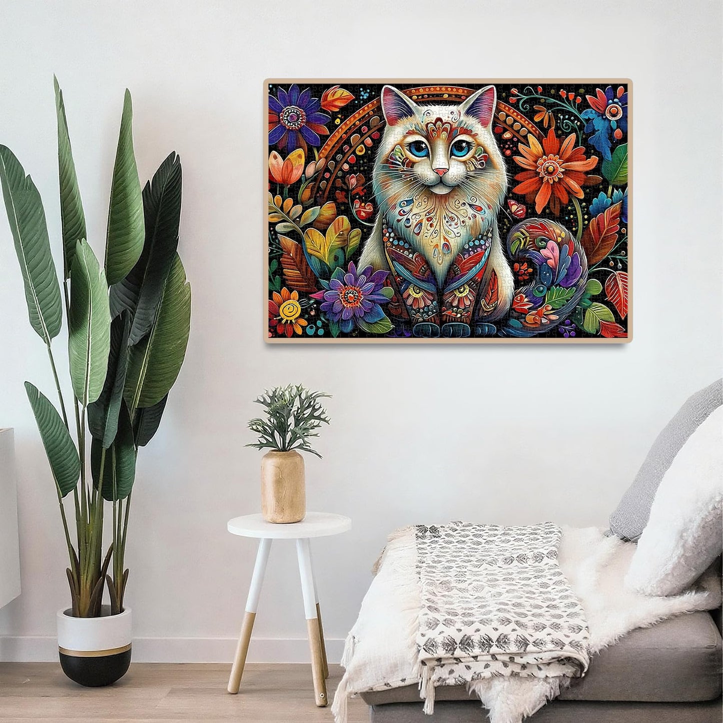 Garden Cat Puzzles for Adults 1000 Pieces