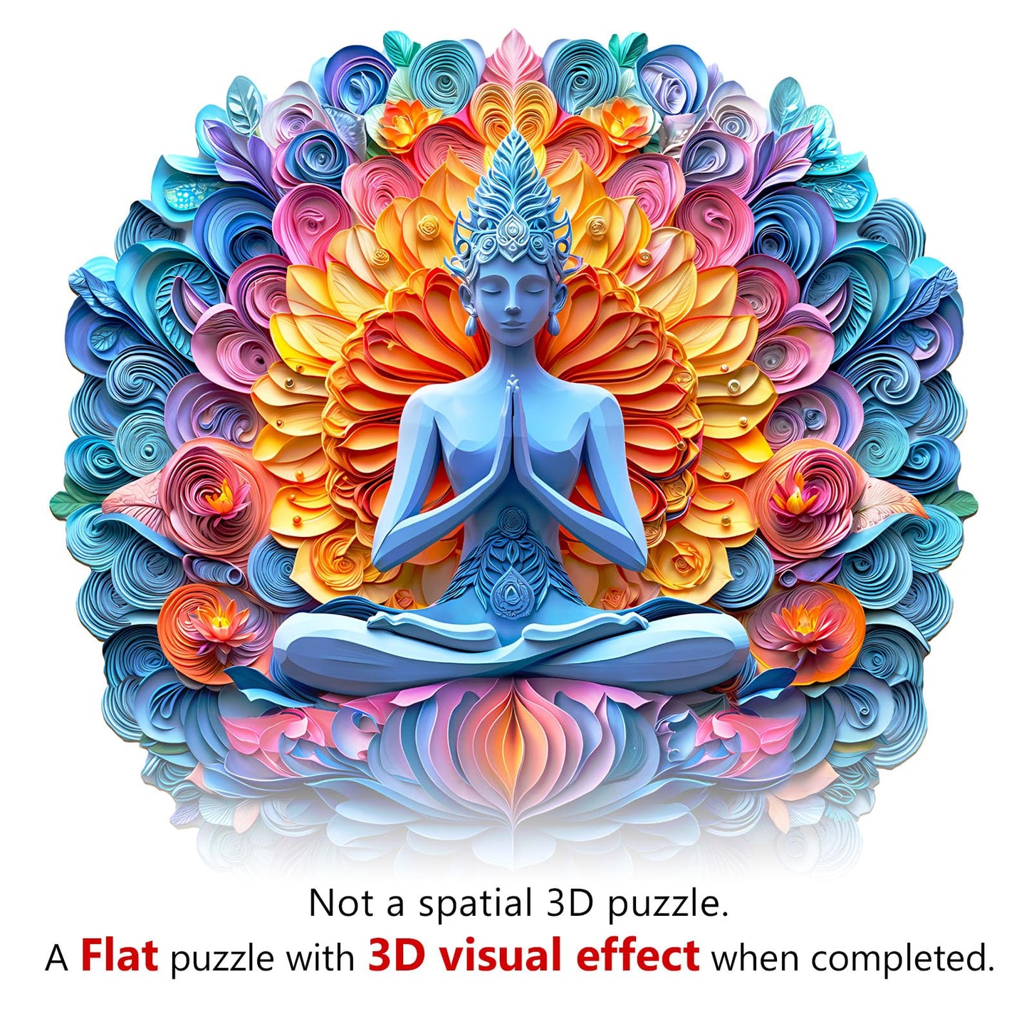 Mandala Yoga Wood Puzzles