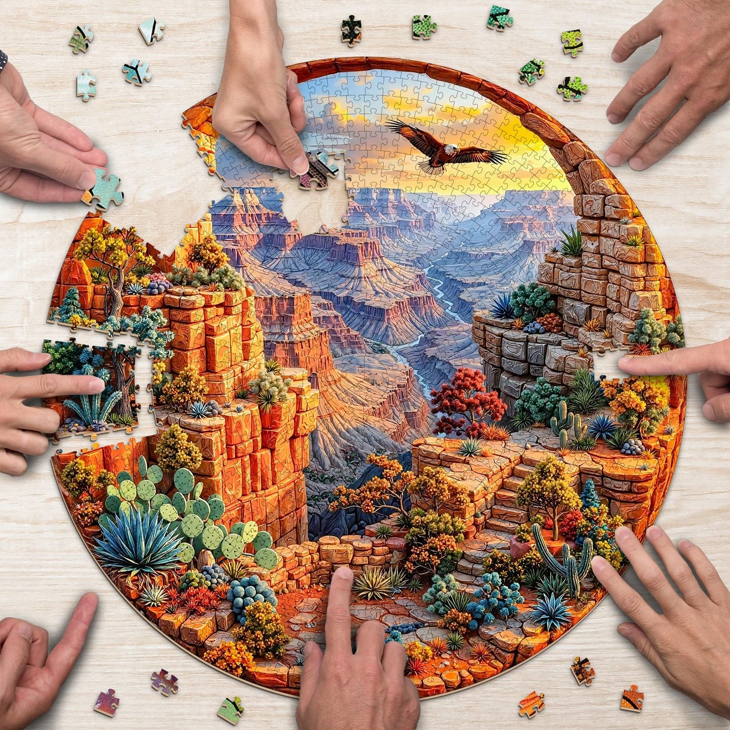 National Parks Puzzles for Adults 1000 Pieces