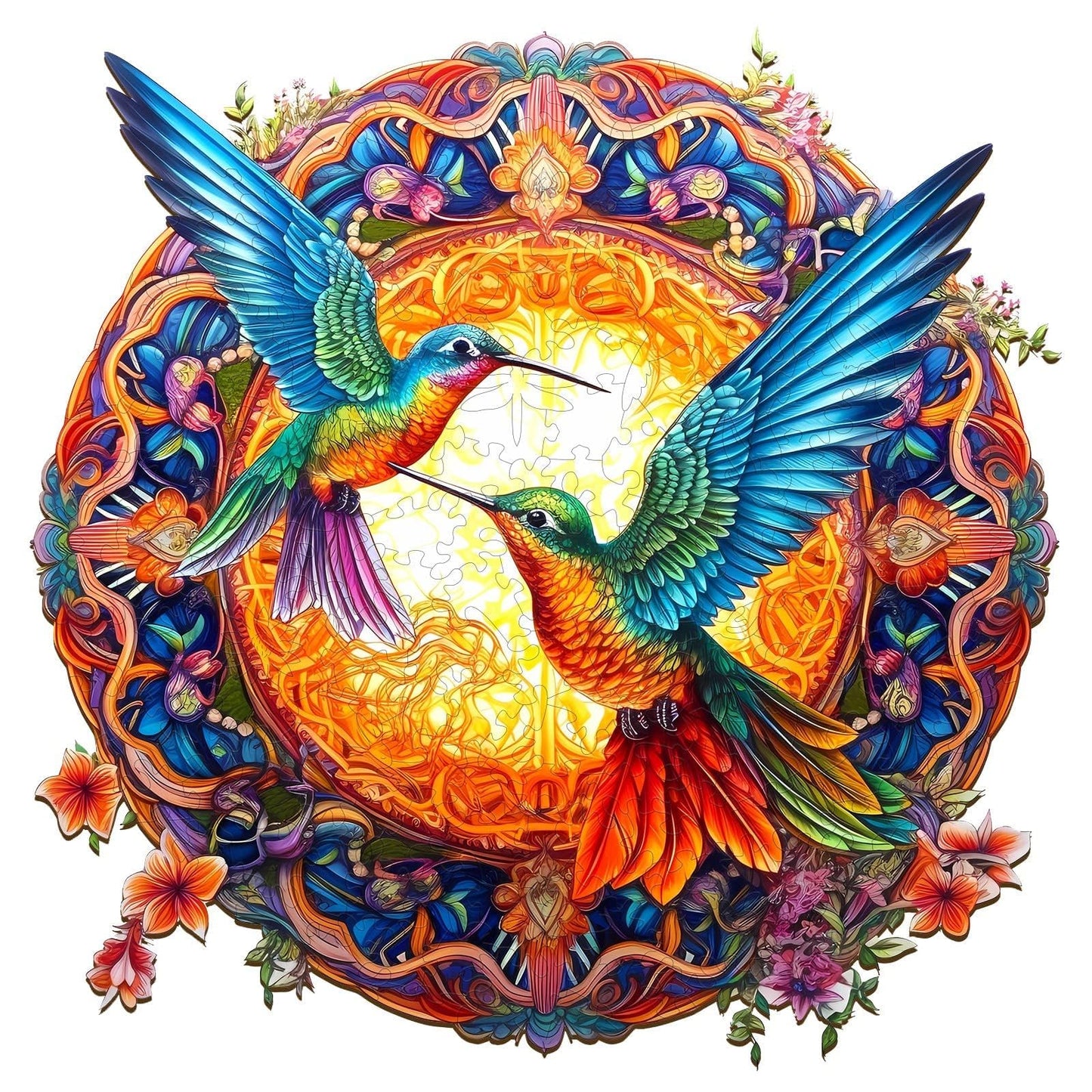 Hummingbird Wooden Puzzles for Adults