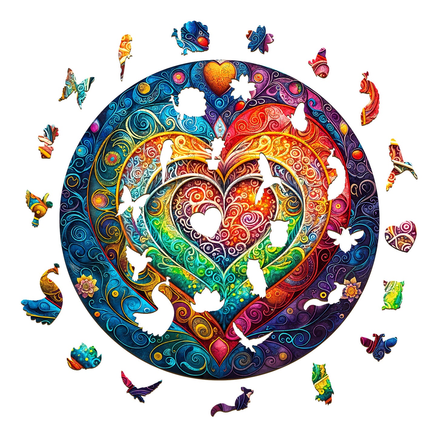 Mandala Heart
