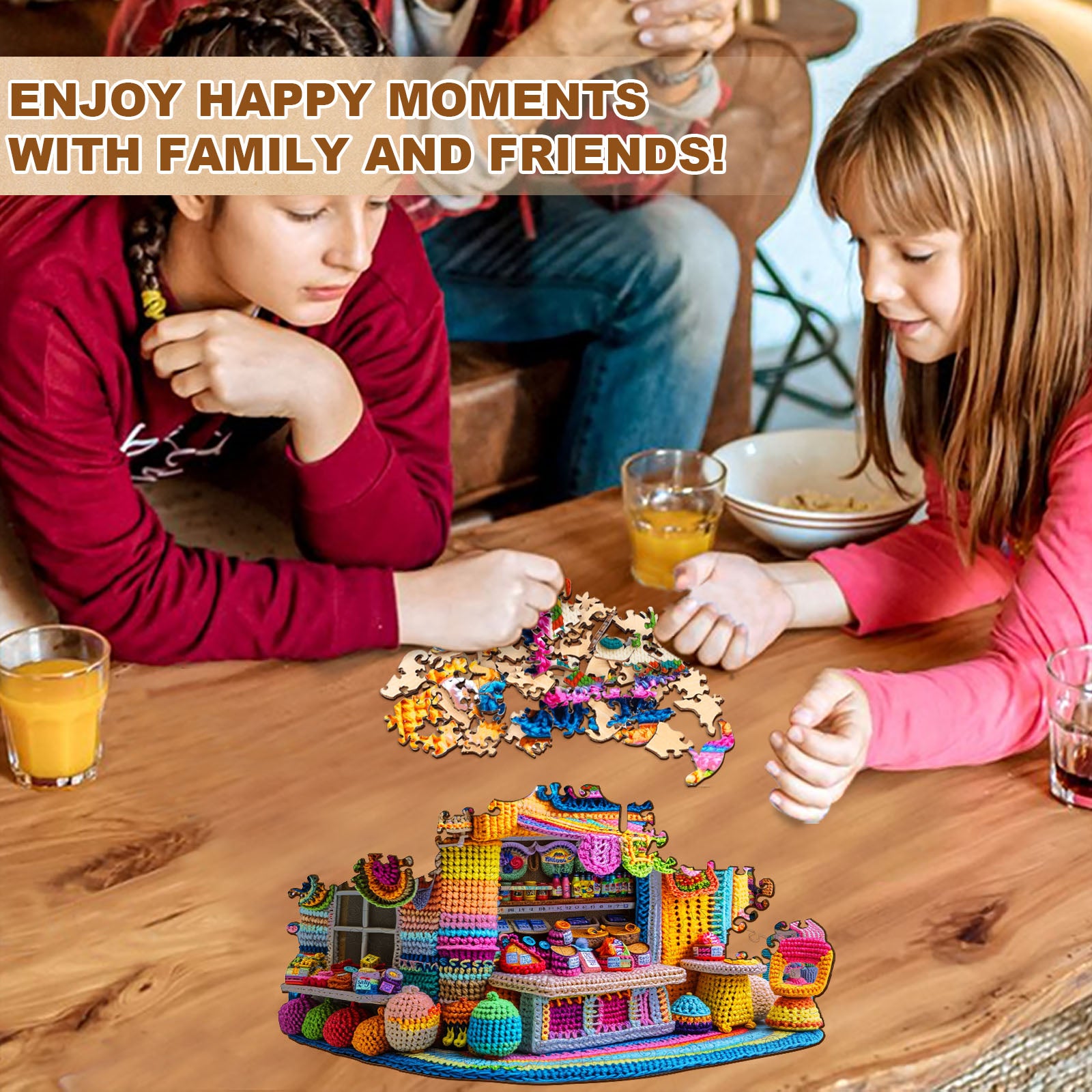 Knitting Shop Unique Wooden Puzzles - Aeekdook