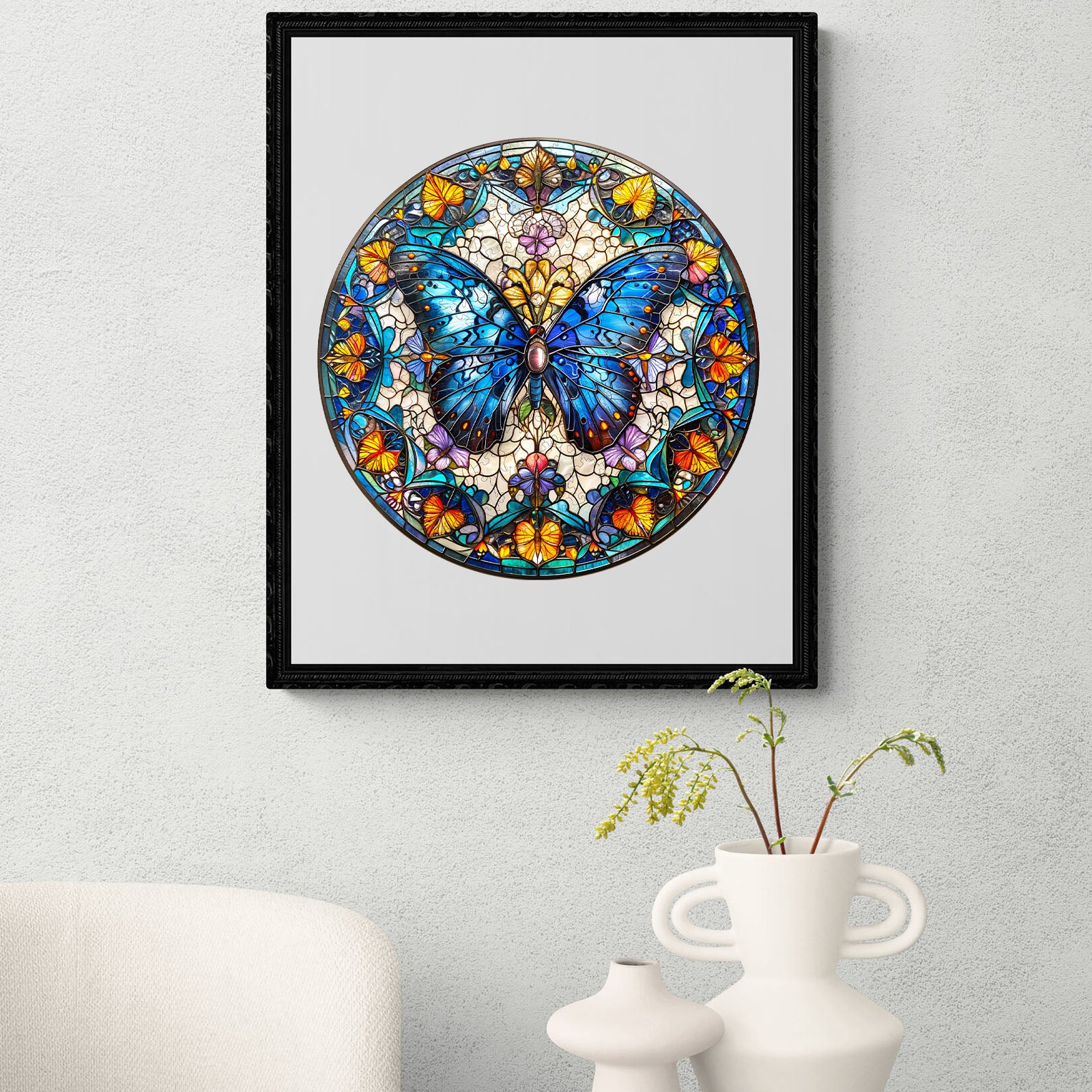 Stained Glass Butterfly