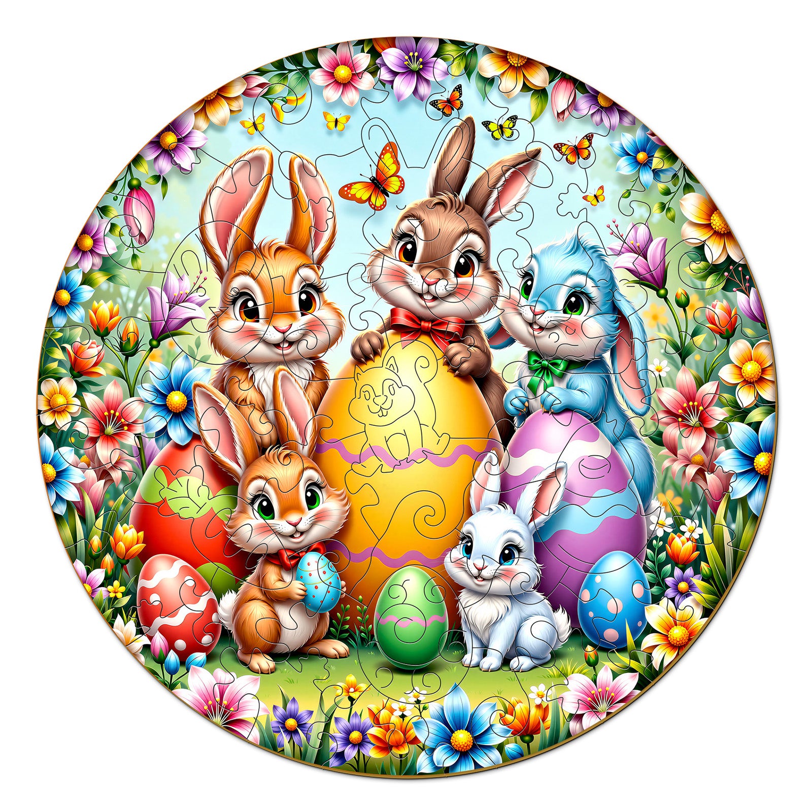 Easter Bunny Family