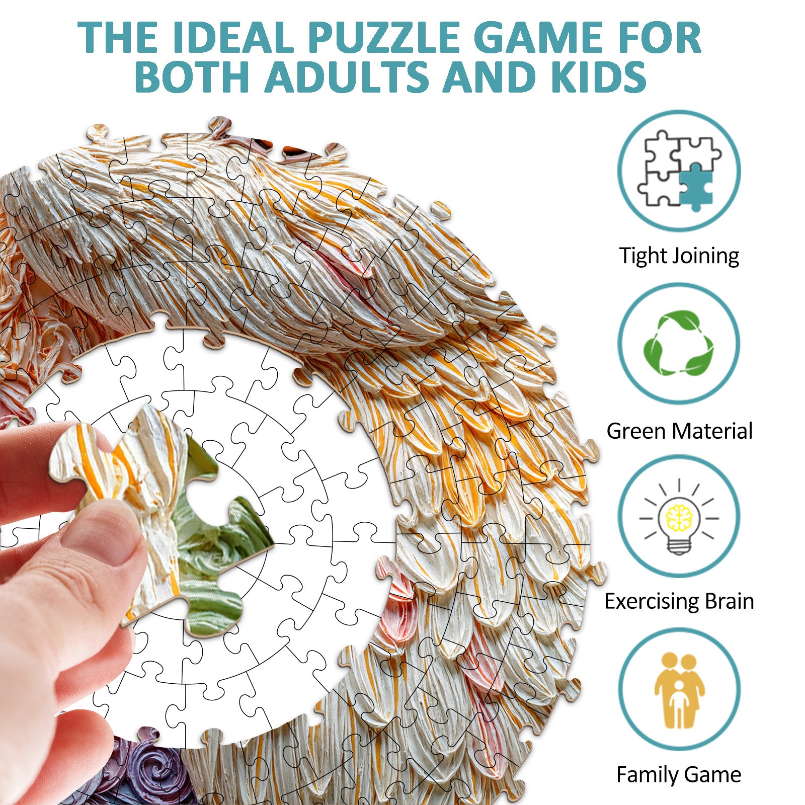 Embroidery Rabbit 1000 Piece Jigsaw Puzzles