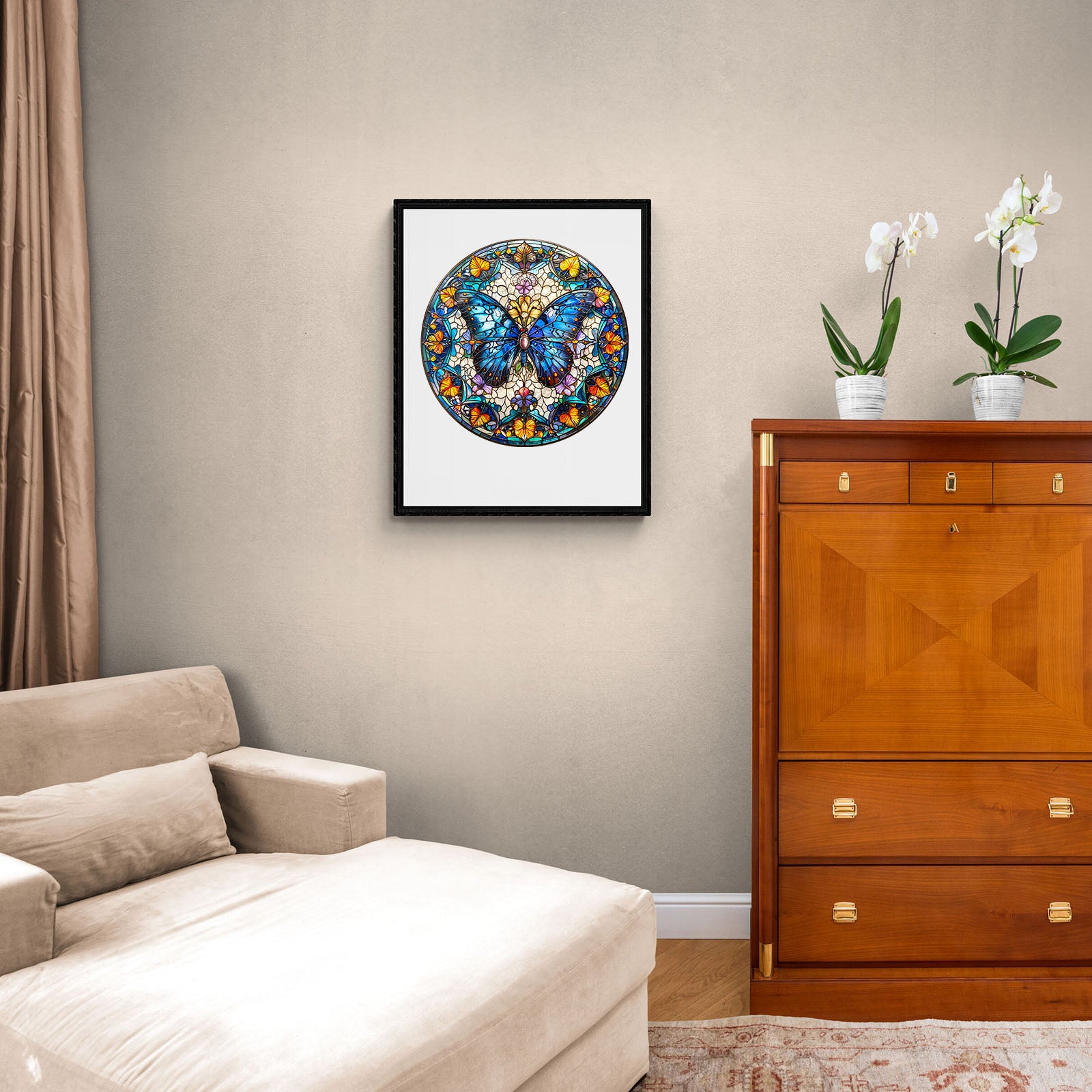 Stained Glass Butterfly