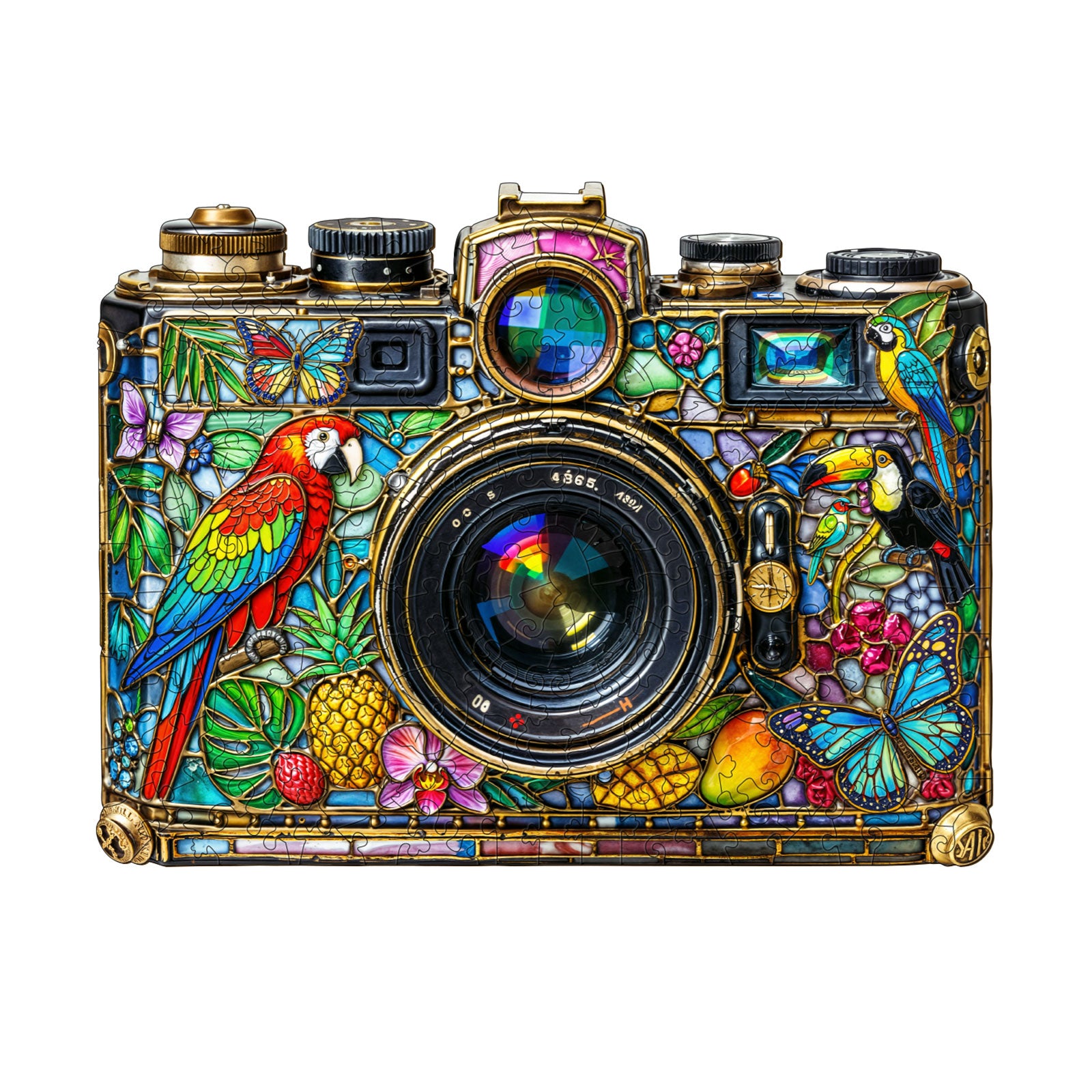 Tropical Lens Unique Wooden Puzzles