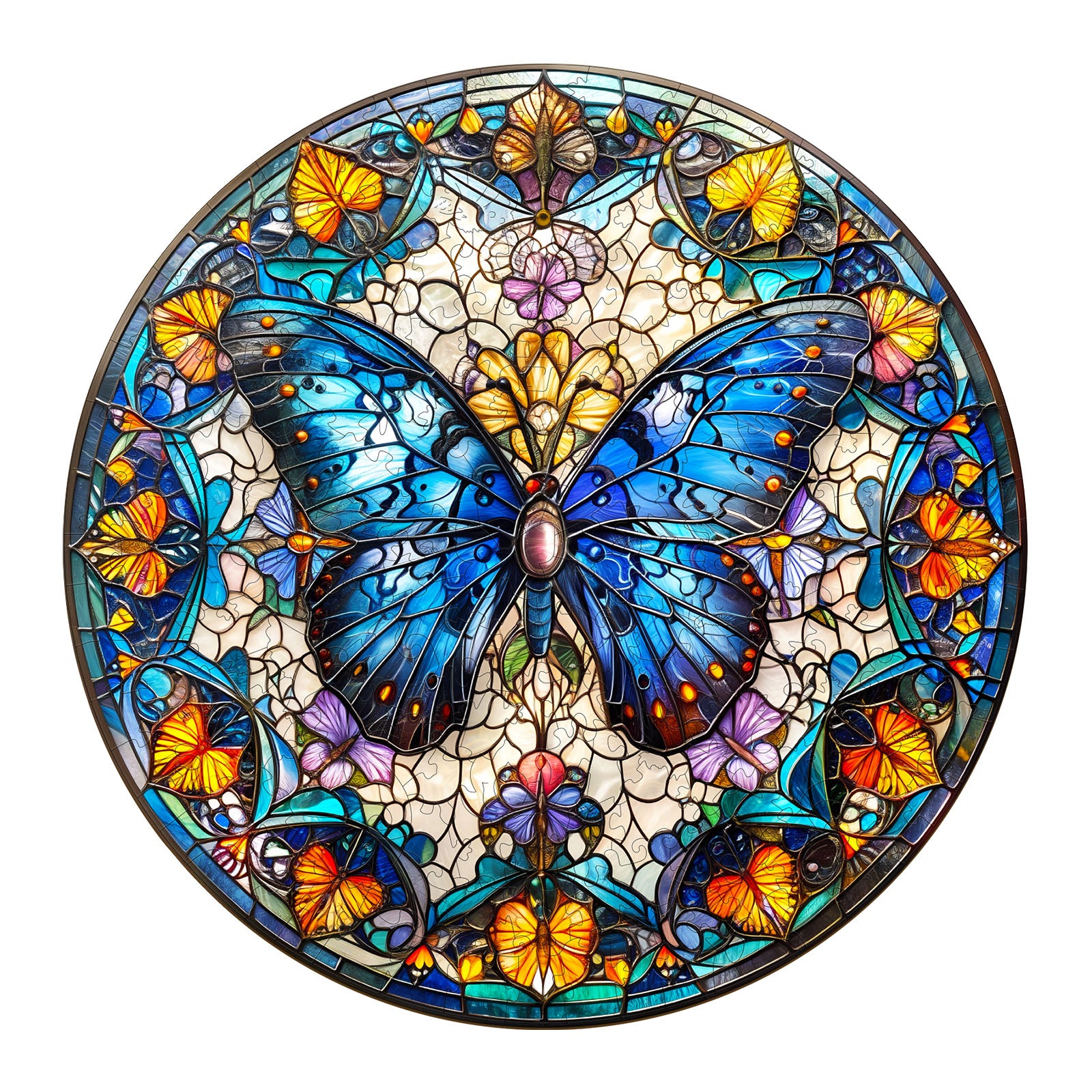 Stained Glass Butterfly