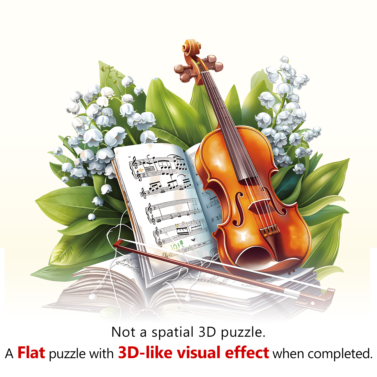 Violin and Verse Unique Wooden Puzzles - Aeekdook