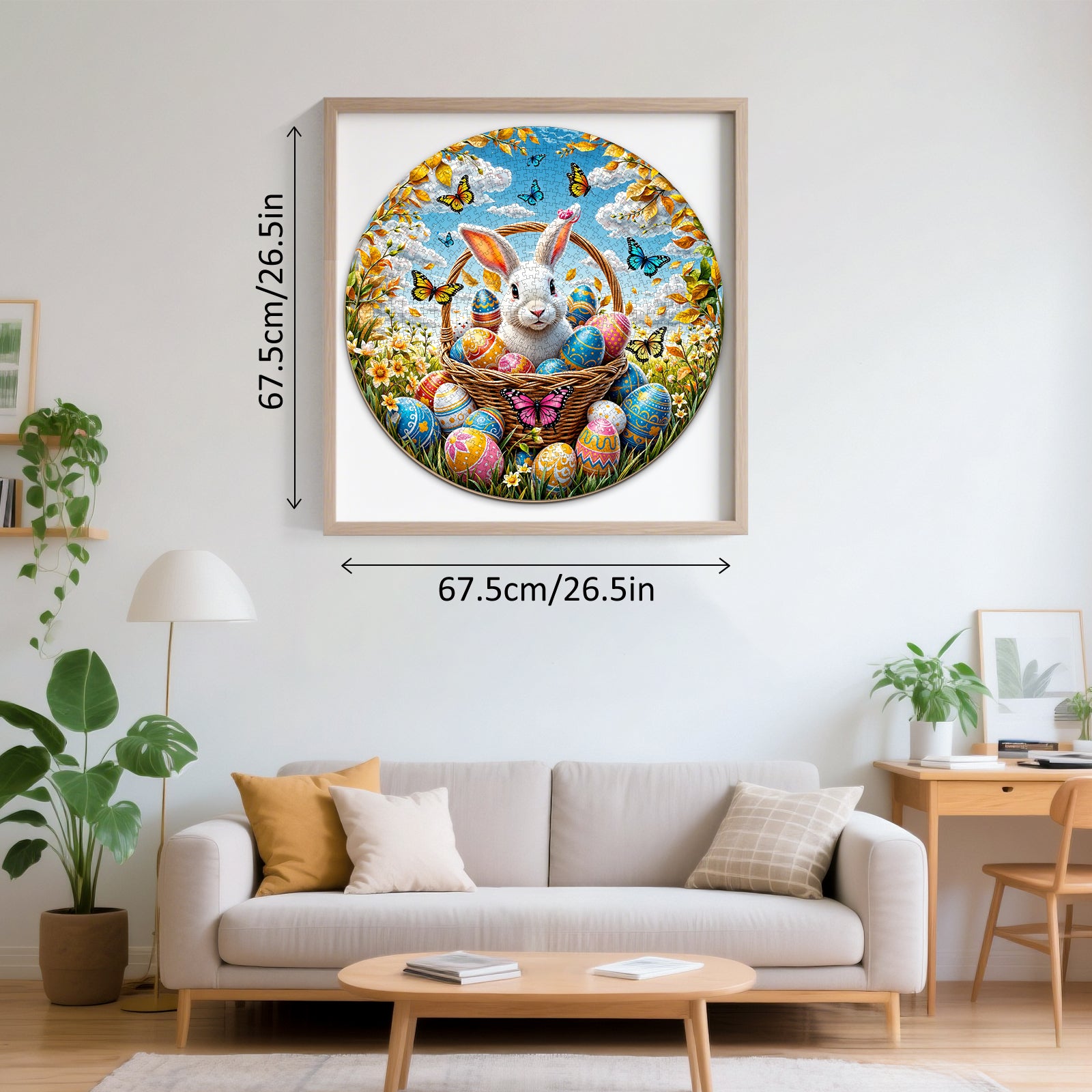 Easter Egg Bunny 1000 Piece Jigsaw Puzzles