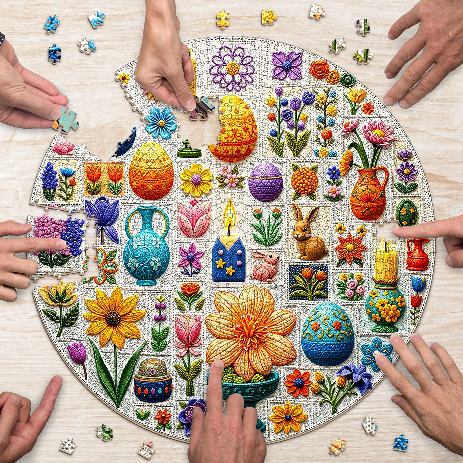 Easter Collection 1000 Piece Jigsaw Puzzles