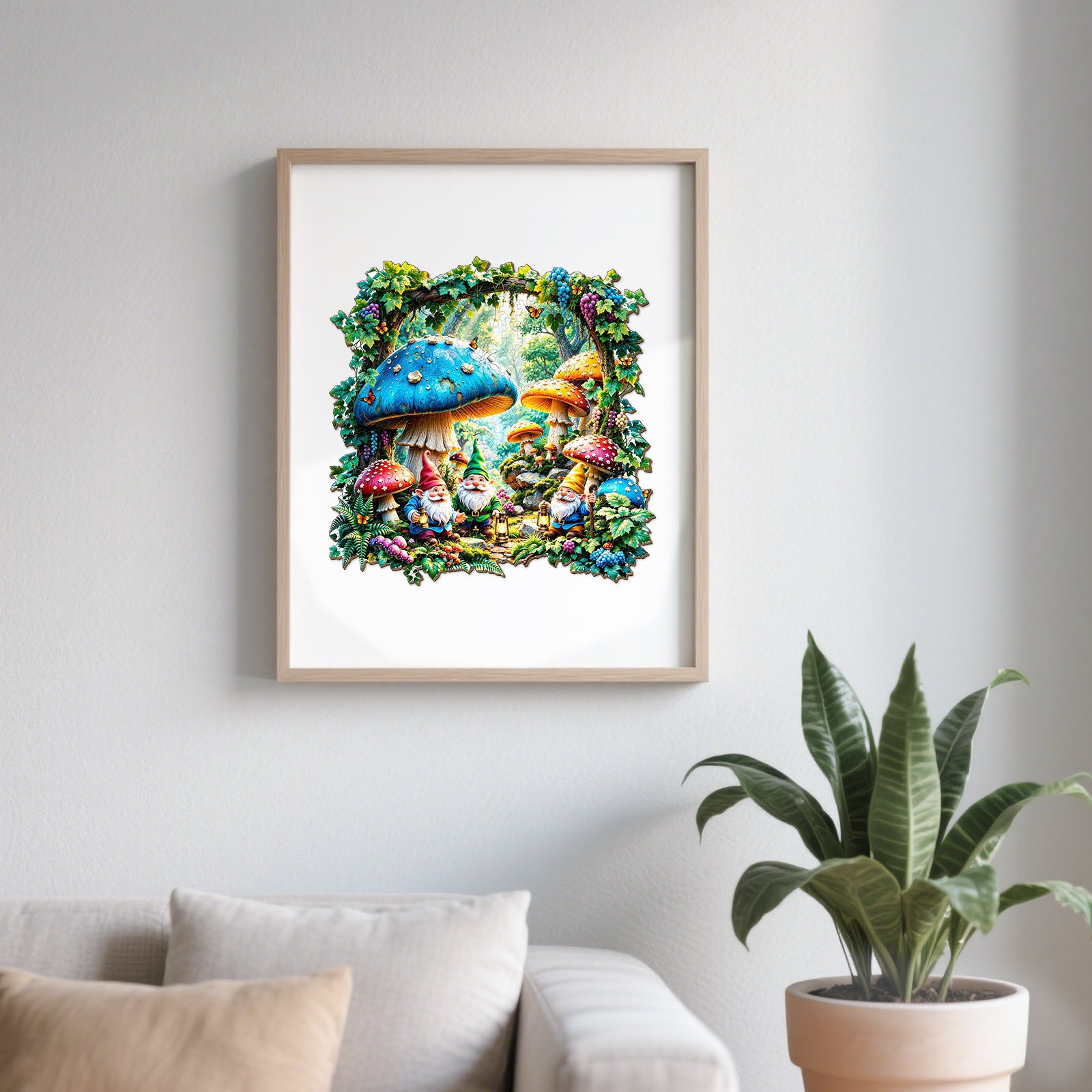 Magic Forest Wooden Jigsaw Puzzles for Adults