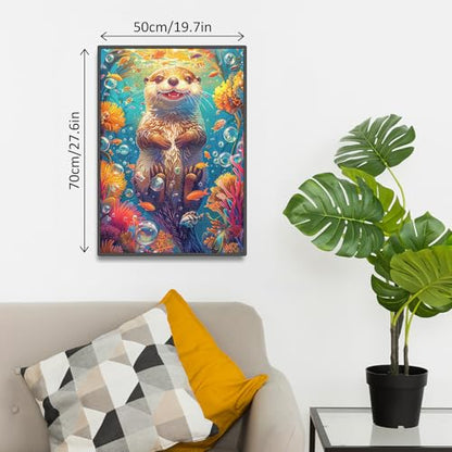 Fantasy Otter Puzzles for Adults 1000 Pieces