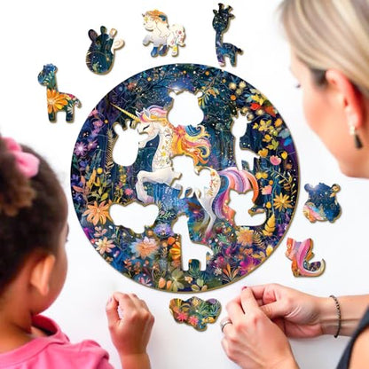 Rainbow Unicorn 50 Pieces Kids Puzzle