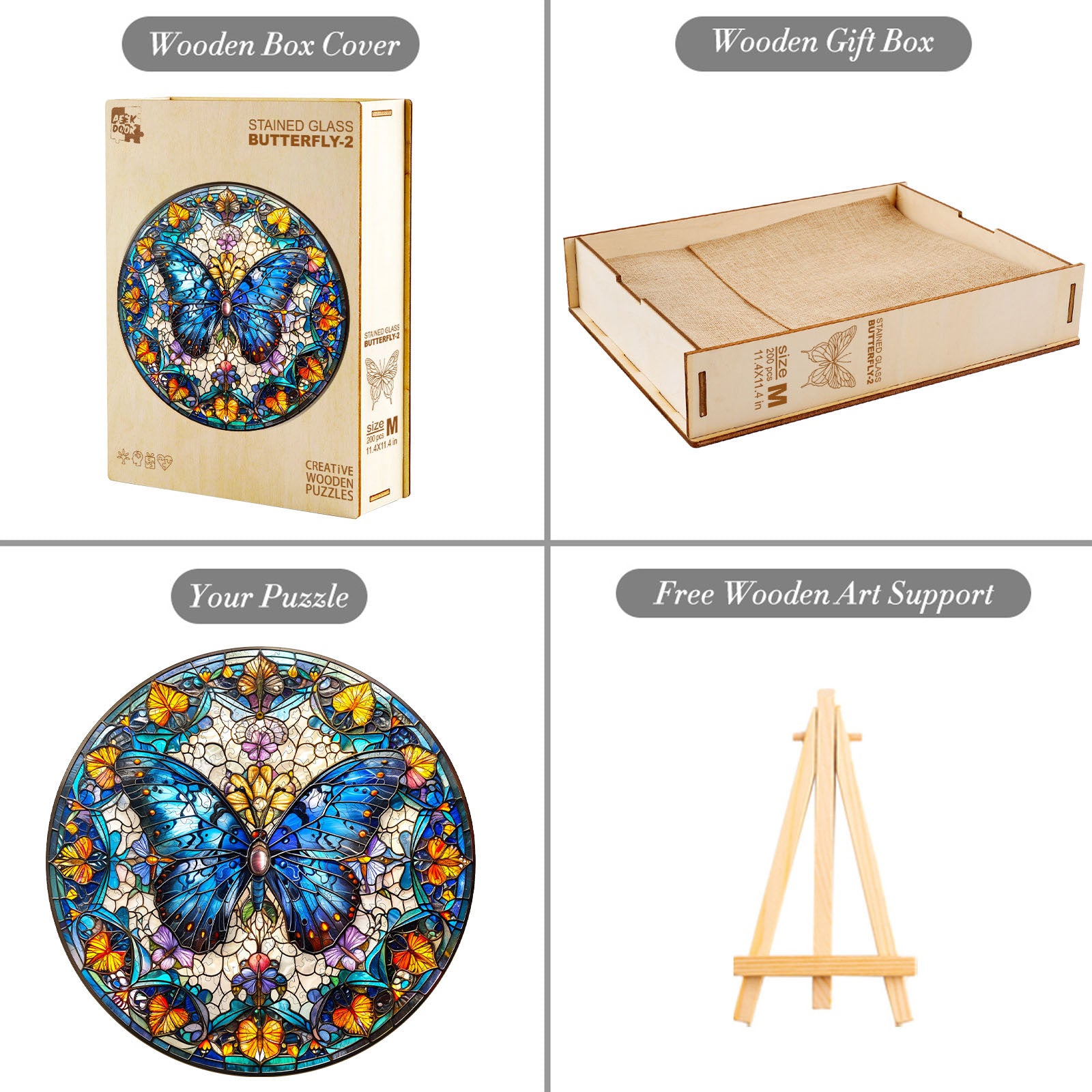 Stained Glass Butterfly