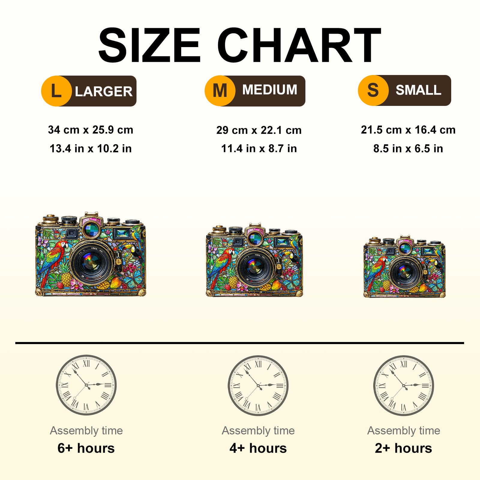 Tropical Lens Unique Wooden Puzzles