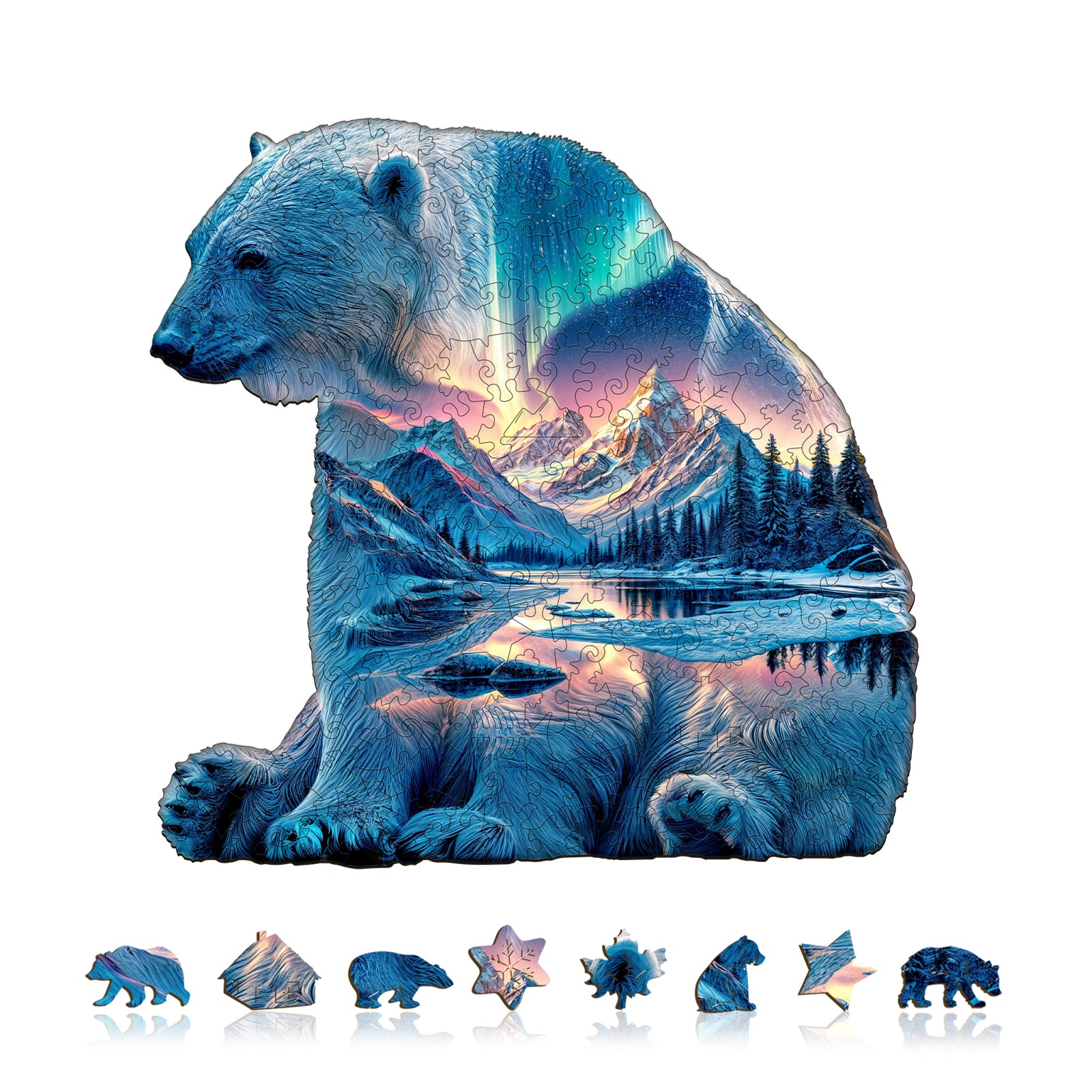 Frozen Dreams Wooden Jigsaw Puzzles - Aeekdook
