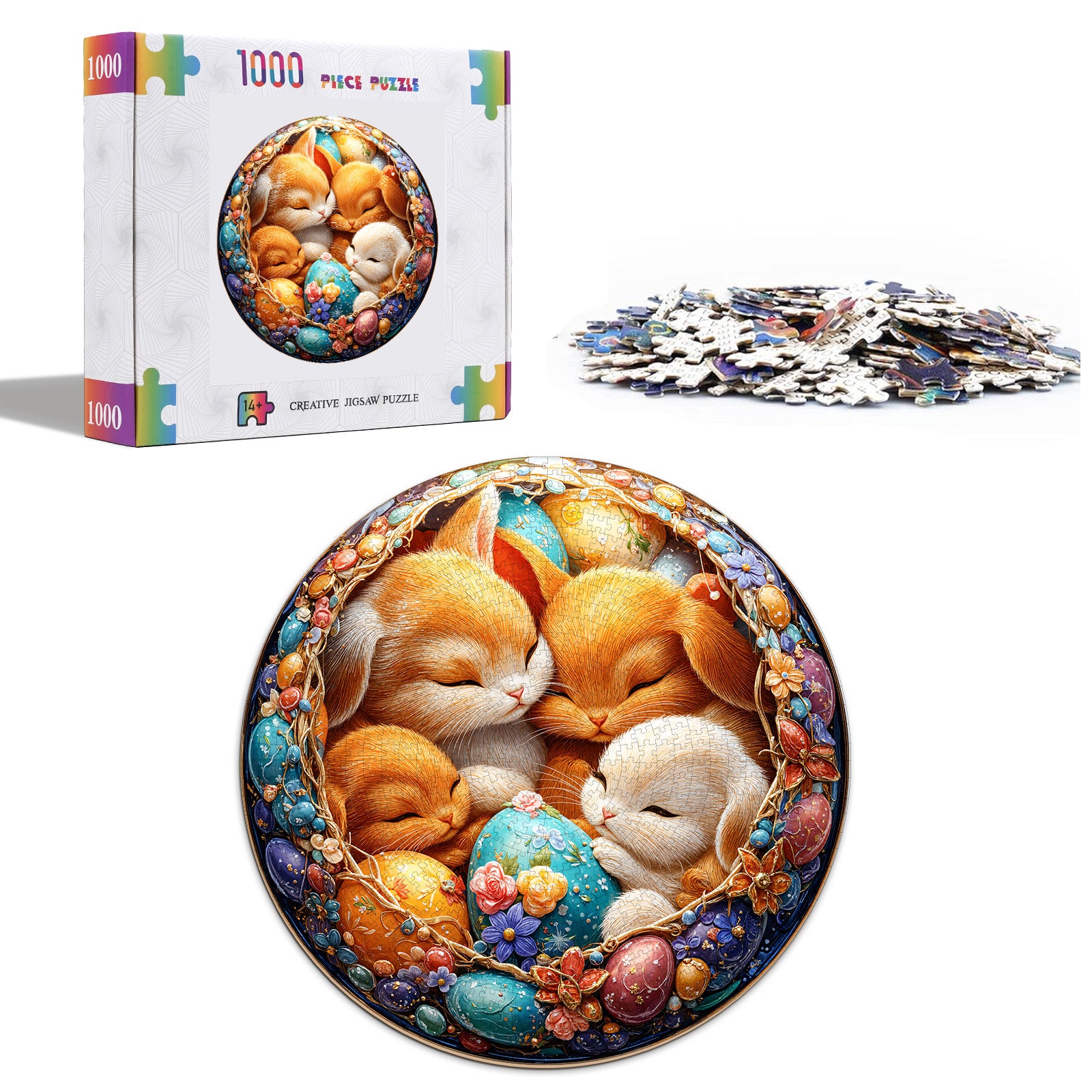 Easter Bunny 1000 Piece Jigsaw Puzzles