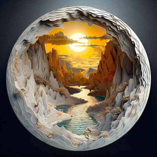 Cave Wooden Puzzle