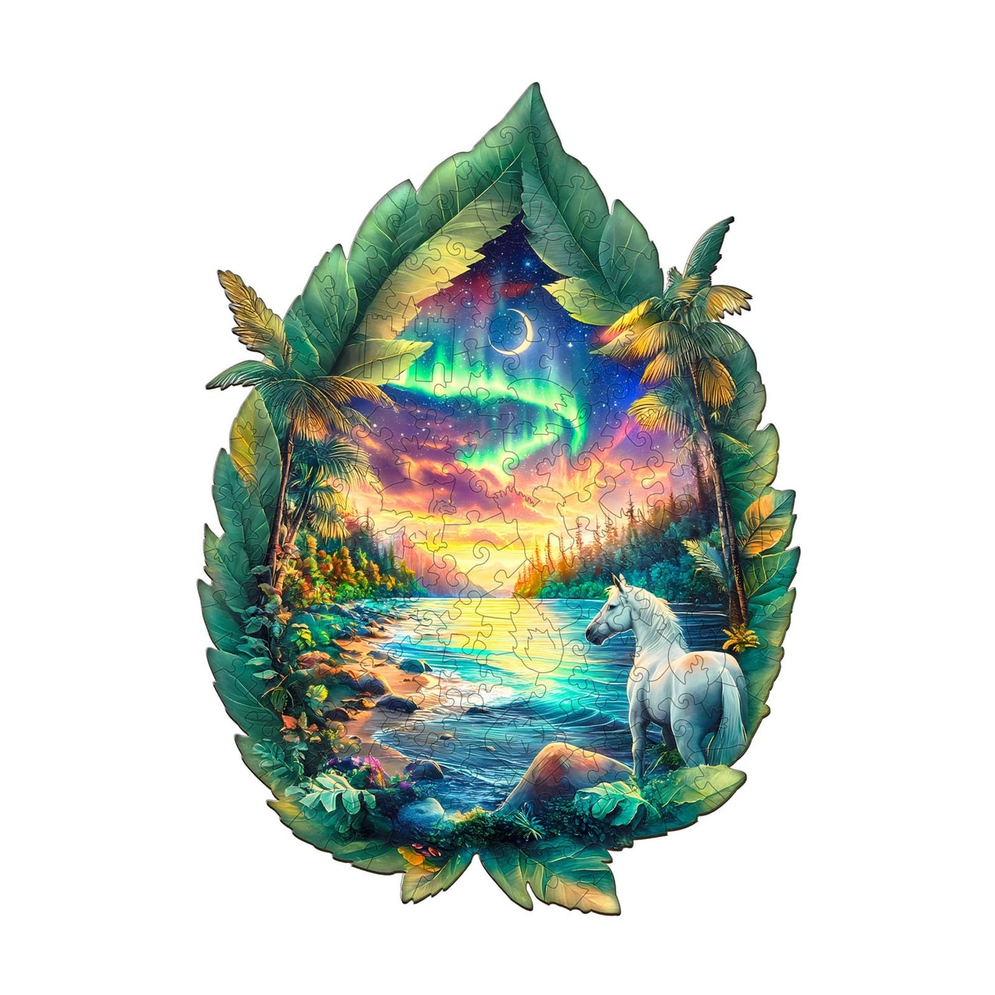Aurora White Horse
