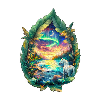 Aurora White Horse