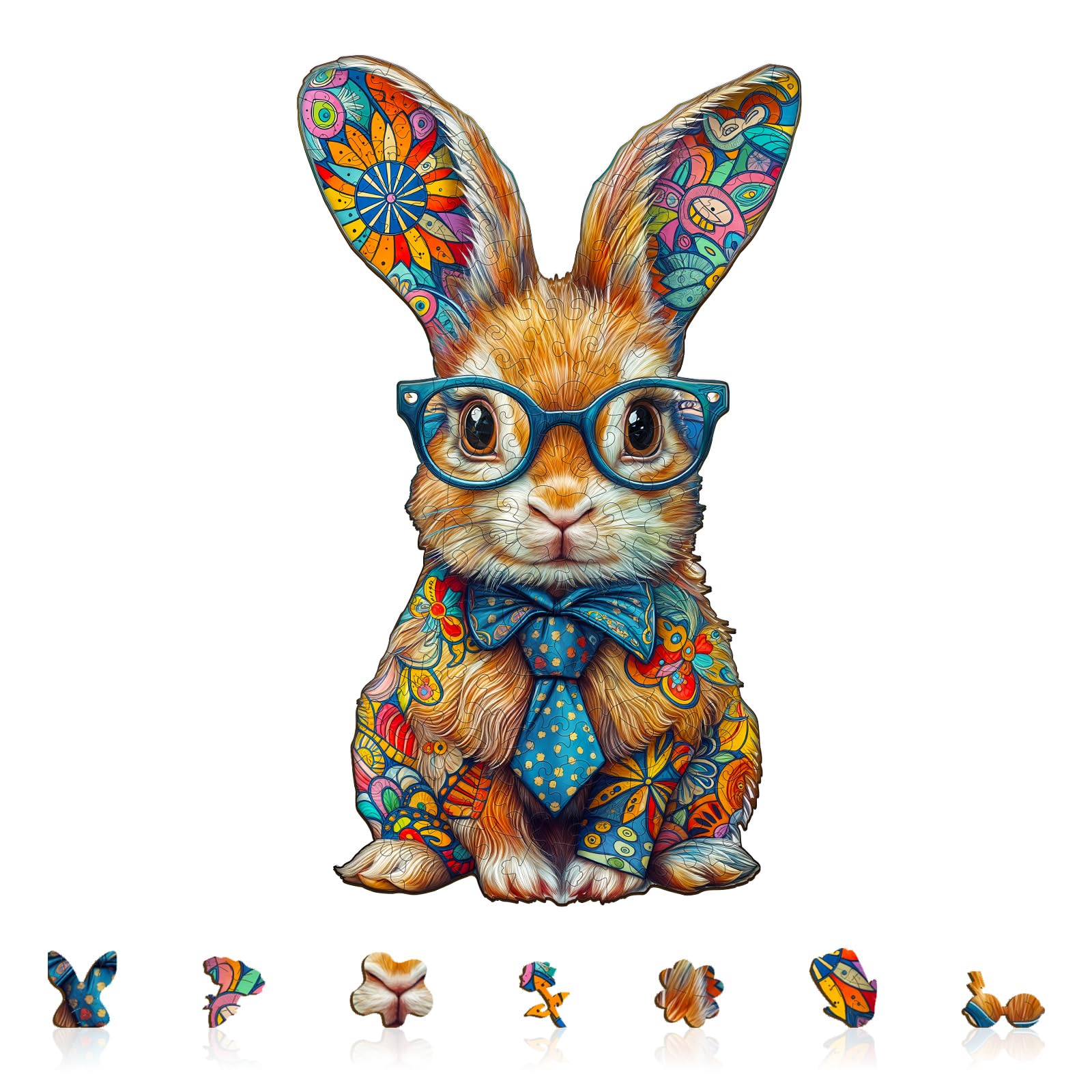Colorful Bunny