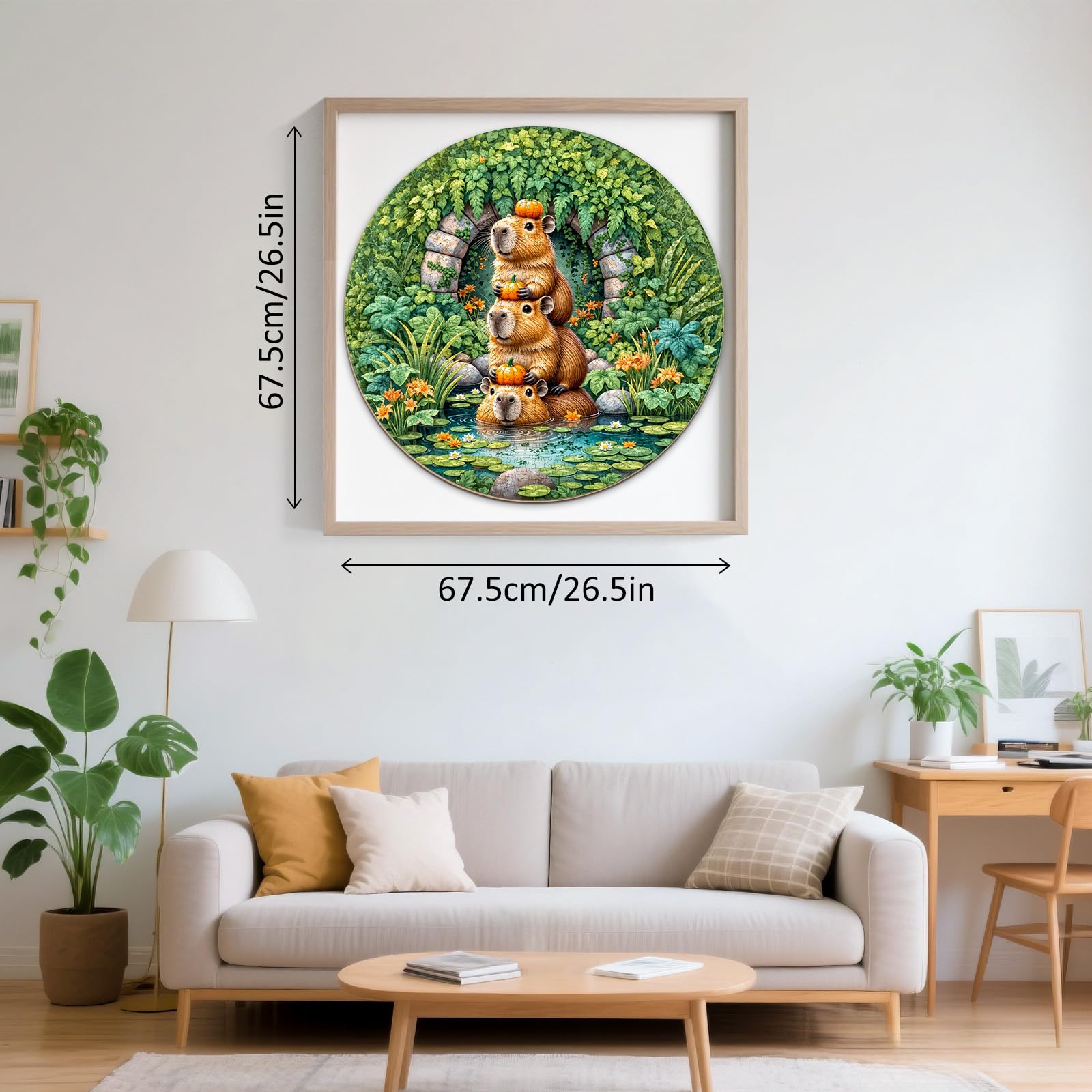 Capybara Puzzles for Adults 1000 Pieces