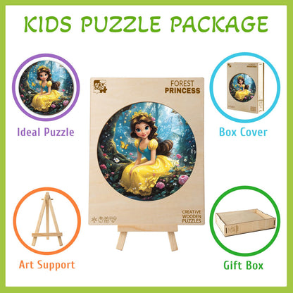 Forest Princess 50 Pieces Kids Puzzle