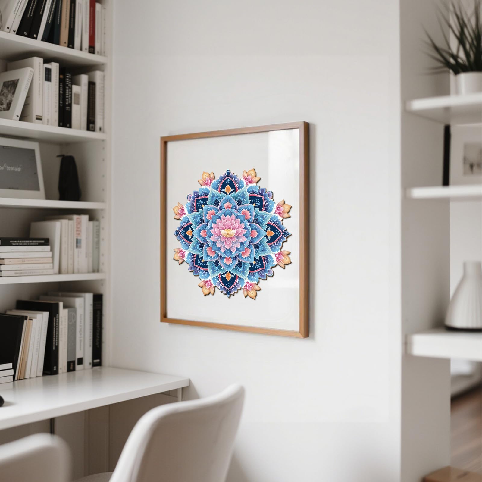 Dunhuang Lotus Wood Puzzle Oriental Buddhist Art - Aeekdook