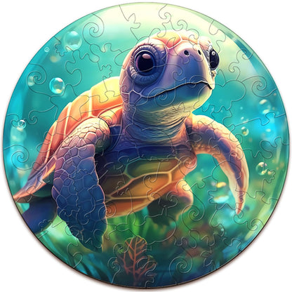 Baby Sea Turtle 50 Pieces Puzzles for Kids