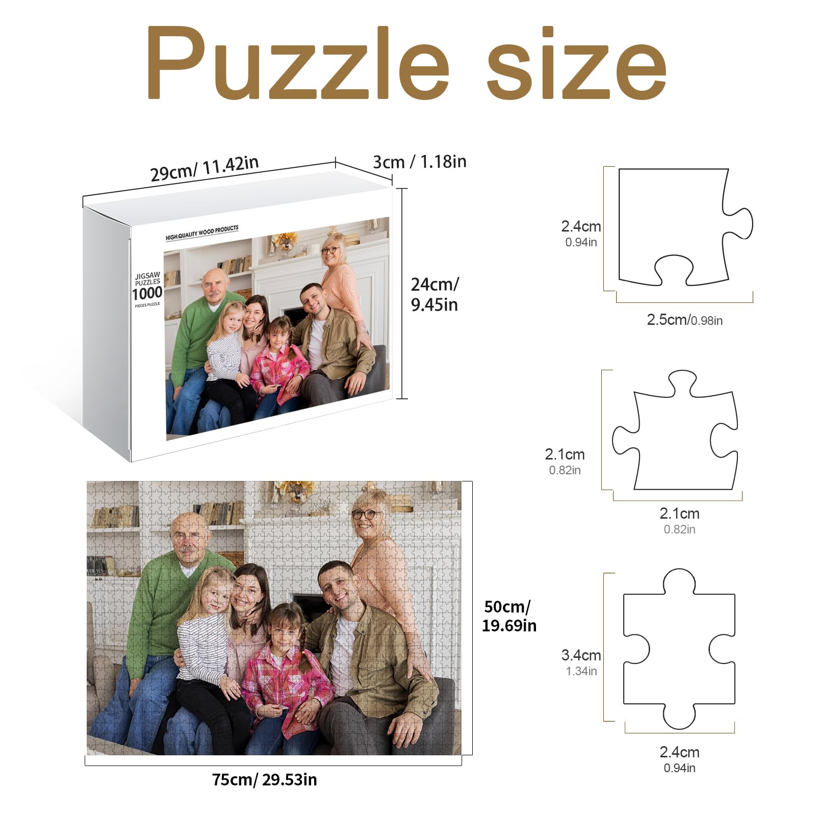 Personalized Picture Jigsaw Puzzle from Your Own Photos - Aeekdook