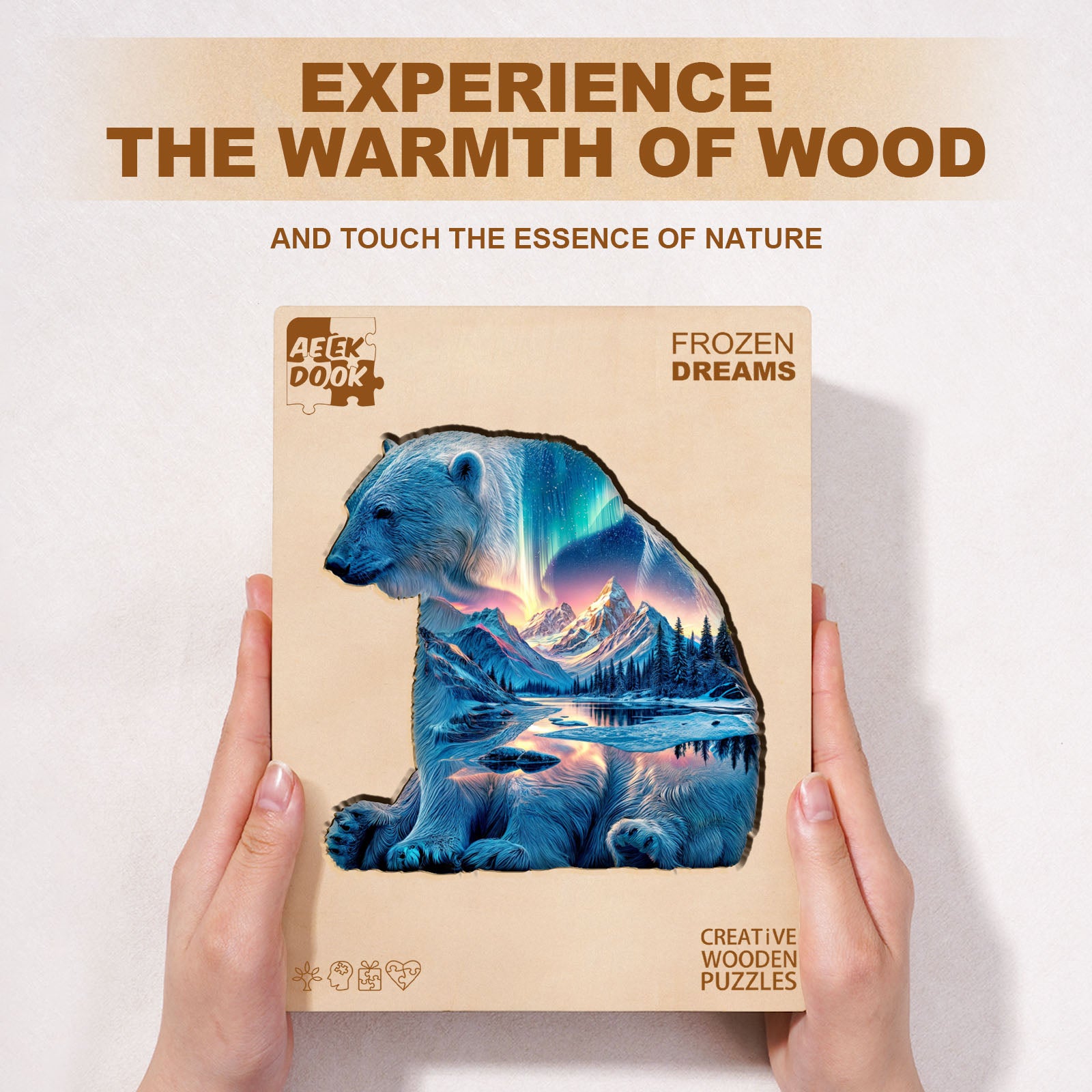 Frozen Dreams Wooden Jigsaw Puzzles - Aeekdook