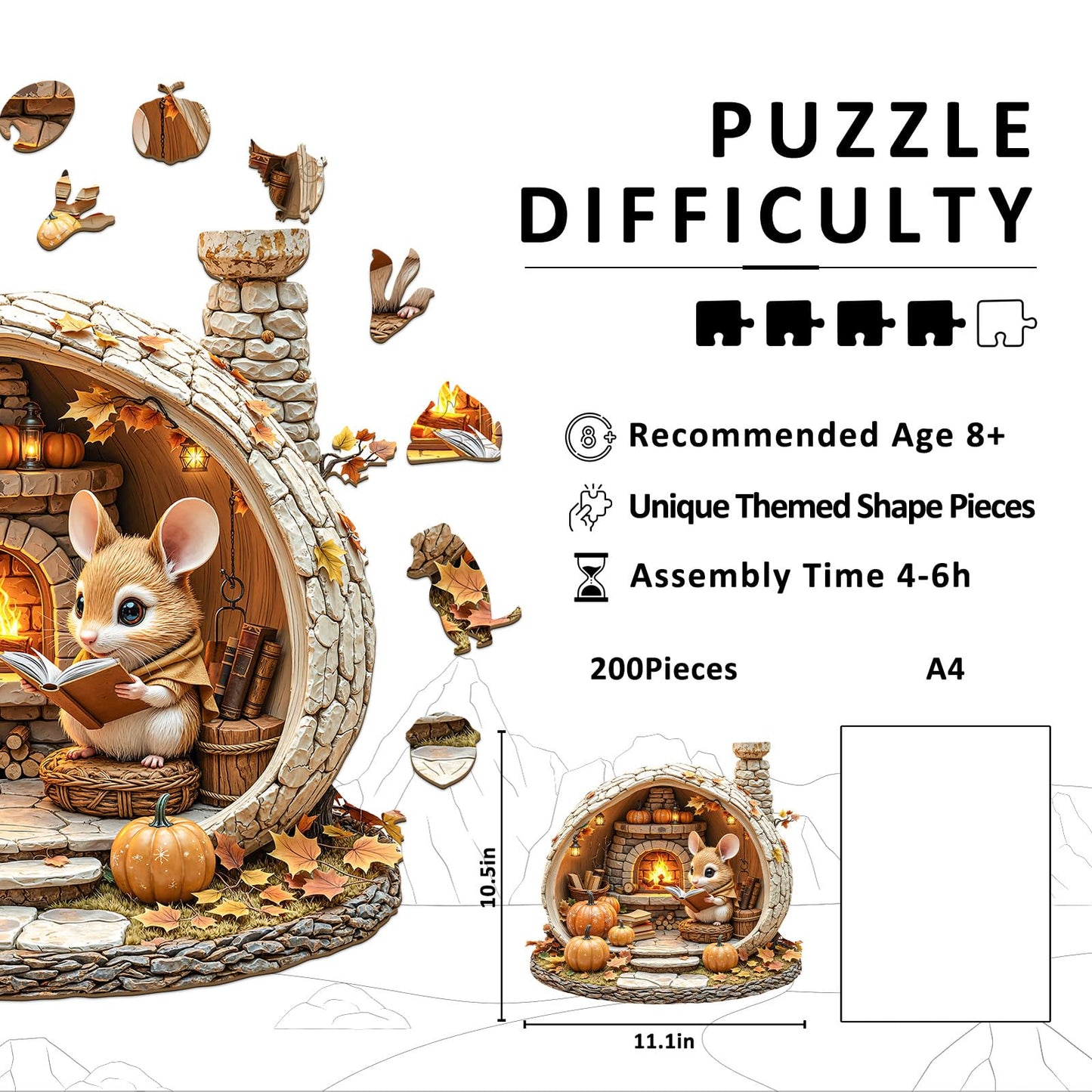 Mouse's Walnut House Puzzle