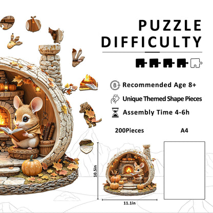 Mouse's Walnut House Puzzle