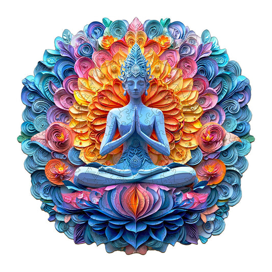 Mandala Yoga Wood Puzzles