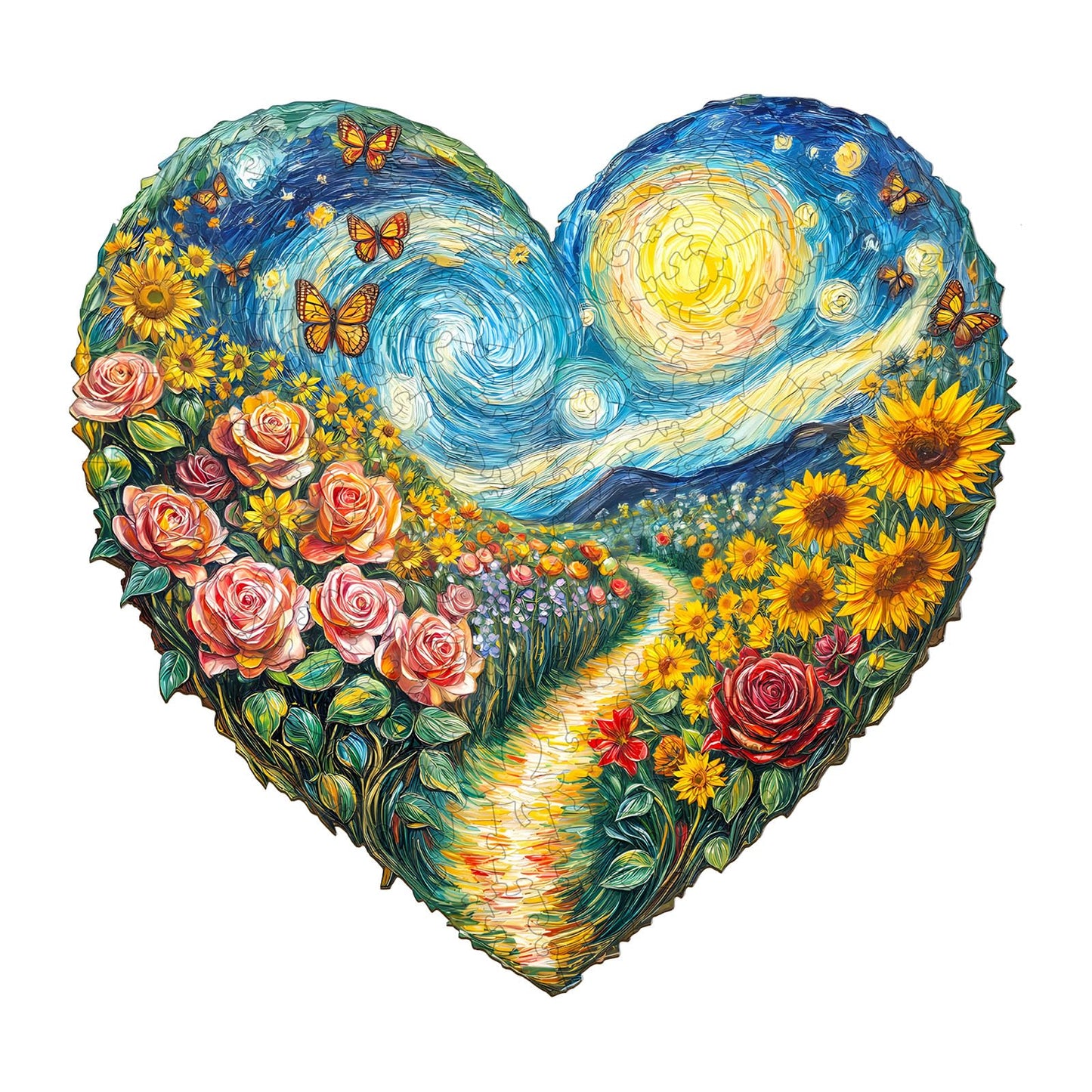Heart-shaped Garden