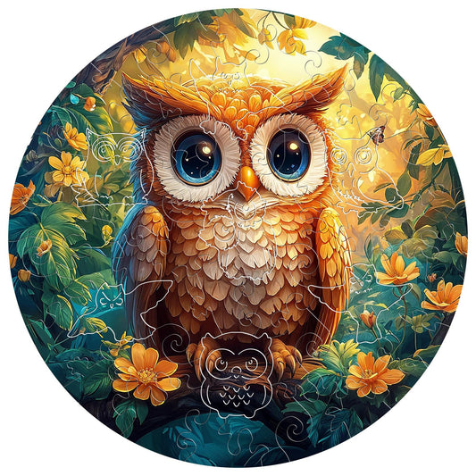 Cute Owl 50 Pieces Children Puzzles
