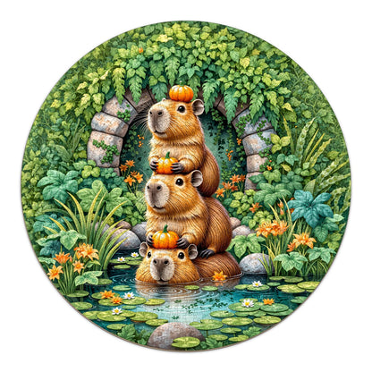 Capybara Puzzles for Adults 1000 Pieces