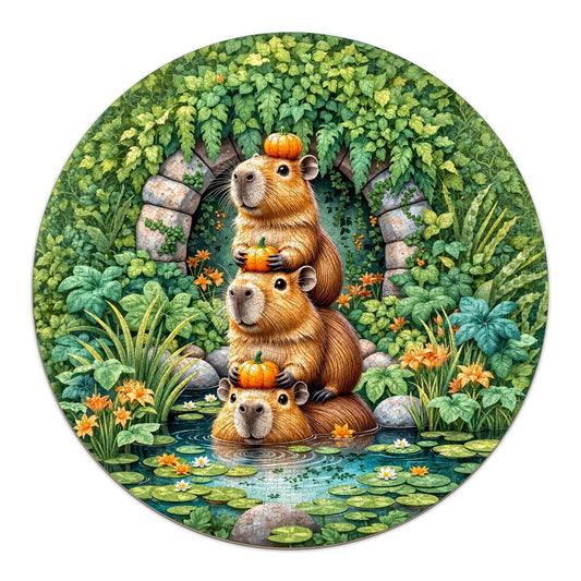 Capybara Puzzles for Adults 1000 Pieces