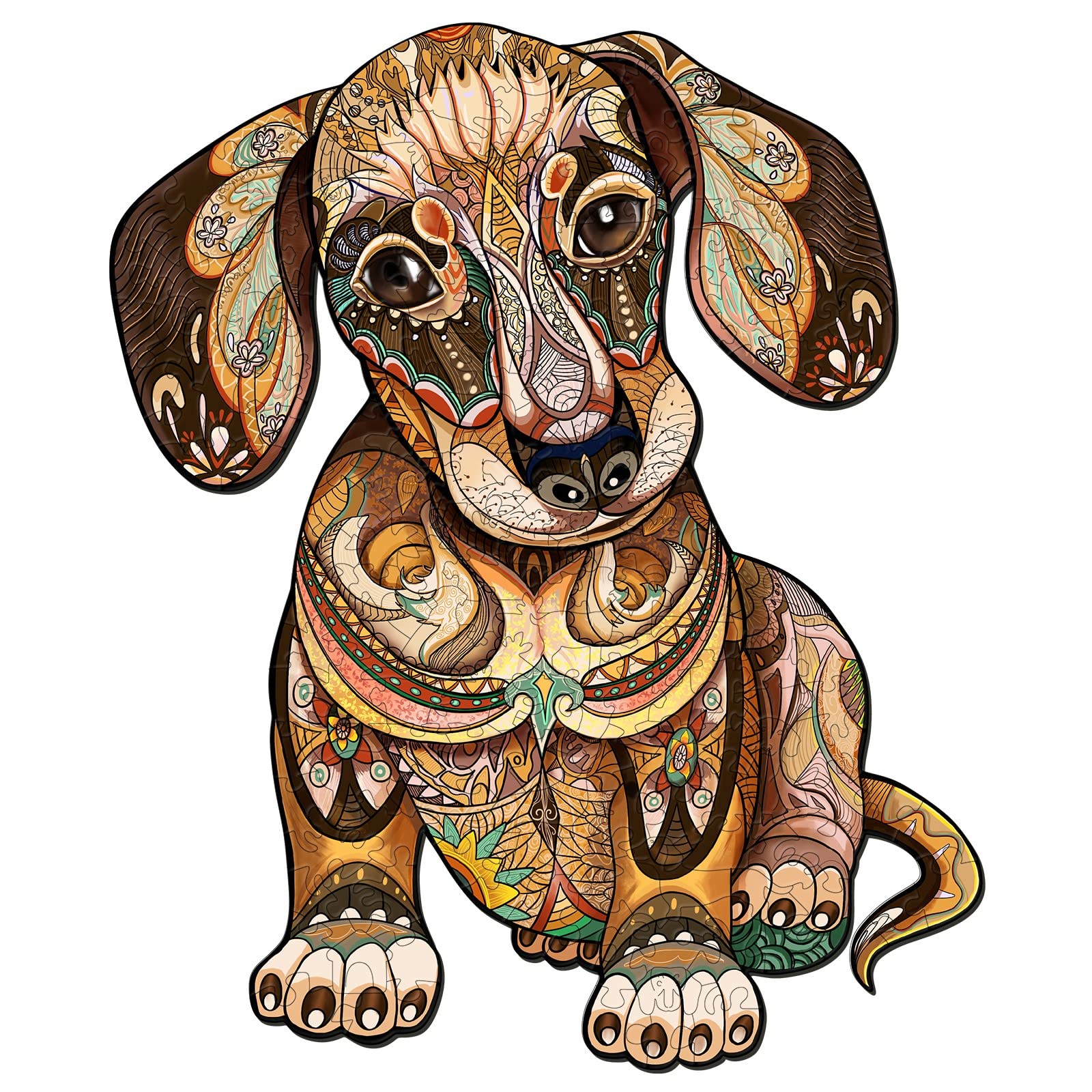 Dachshund Wooden Jigsaw Puzzles