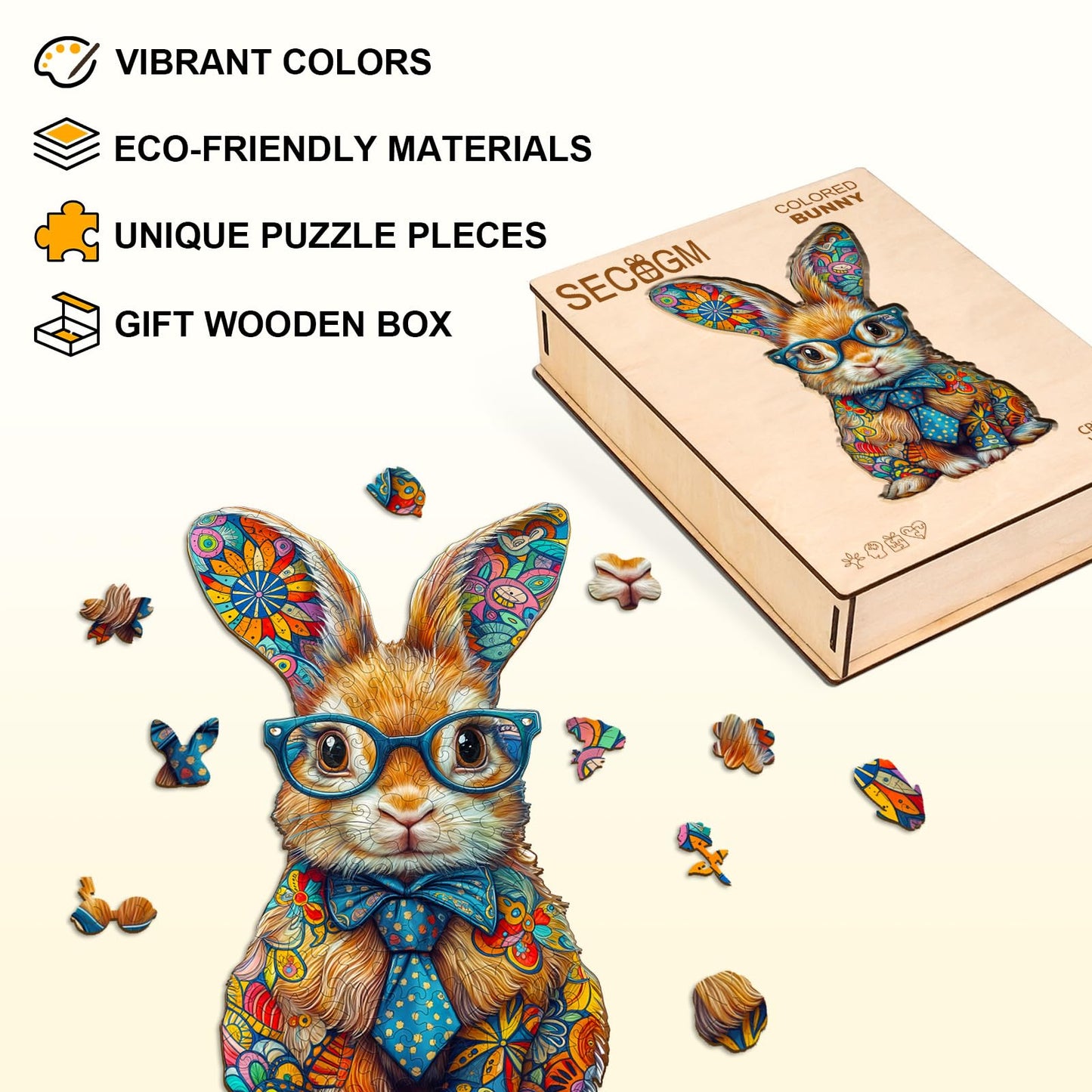 Colorful Bunny