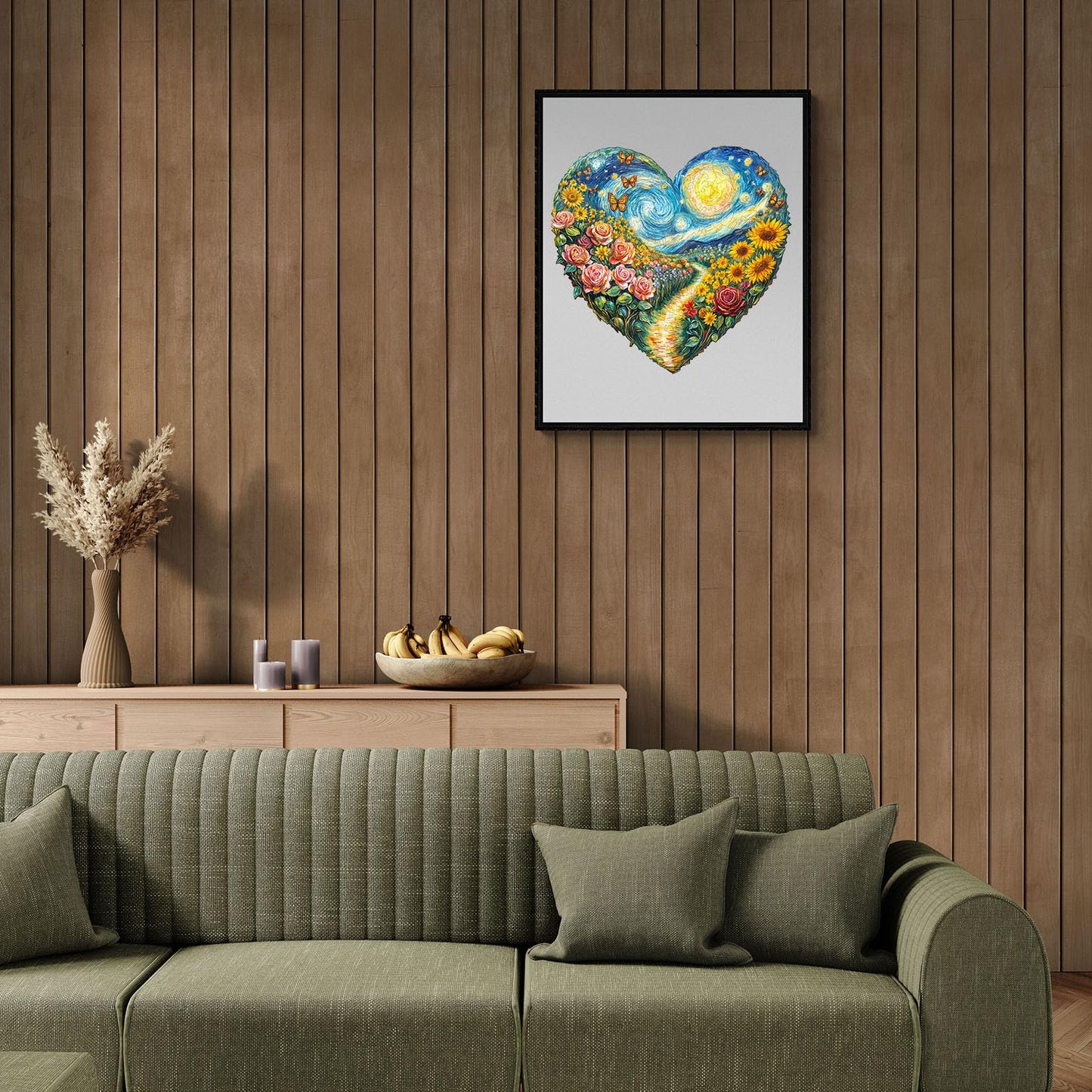 Heart-shaped Garden