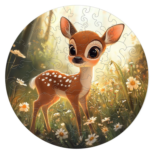 Cute Deer 50 Pieces Kids Puzzle
