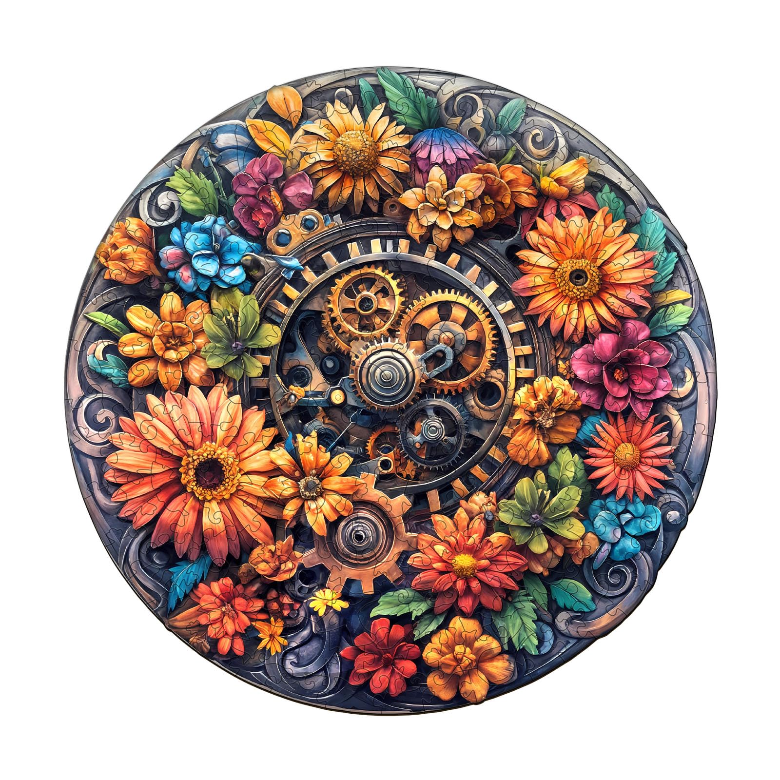 Machinery and Flowers