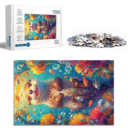 Fantasy Otter Puzzles for Adults 1000 Pieces