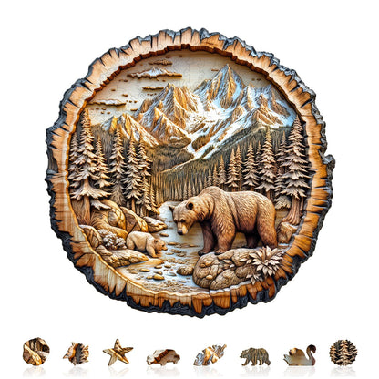 Annual Ring Bear Puzzle